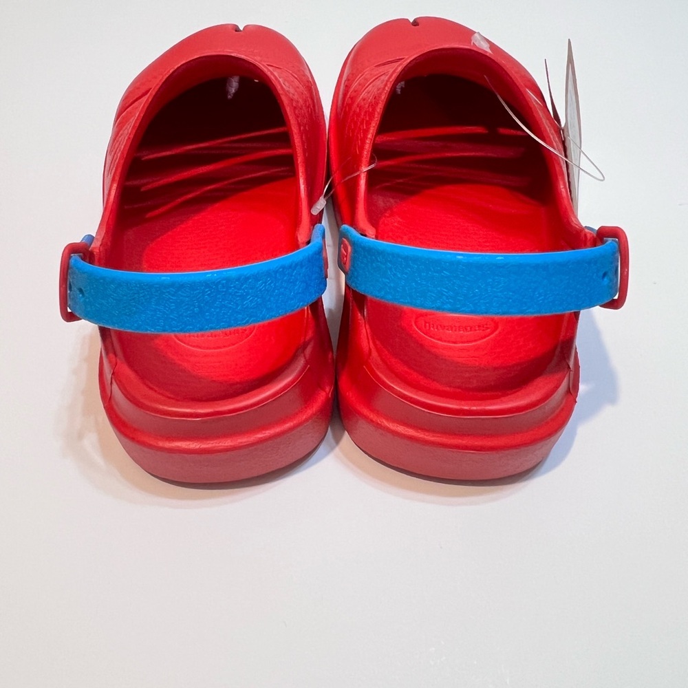 NEW HAVAIANAS Kids Clog RED SZ-13C/1Y/29-30 - Picture 12 of 15